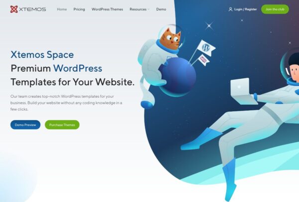 Xtemos Space Review: 25+ Beautiful WordPress Themes for One Price